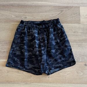 lululemon athletica Black Camo Men's Athletic Shorts